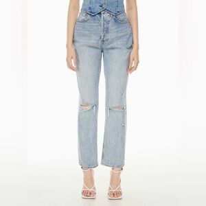 Aritzia Joni High Rise Loose Jeans size 25